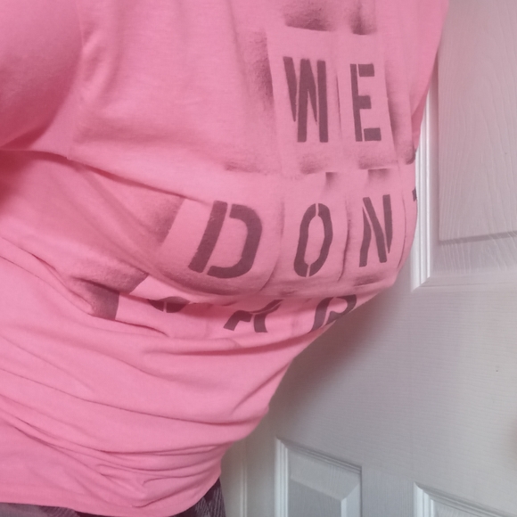 Flattering pink short sleeve. And guess what..? We don't care! - Picture 2 of 5